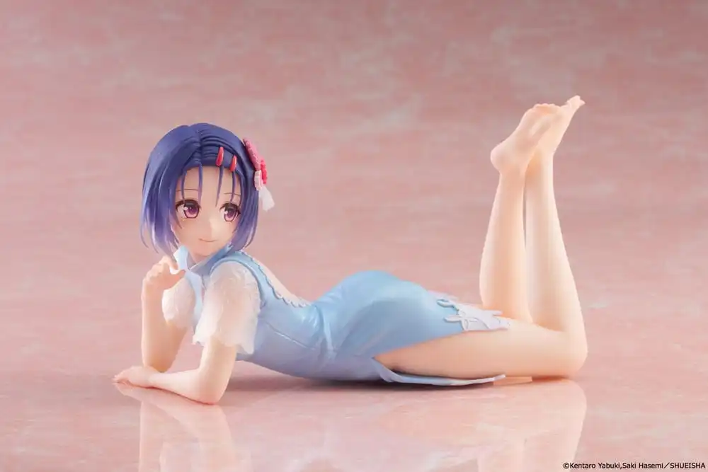 To Love-Ru Darkness PVC Statue Desktop Cute Figure Haruna Sairenji (China Dress Ver.) 13 cm